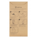 Tactical Glass Shield 2.5D till Motorola Moto G51 - Genomskinlig