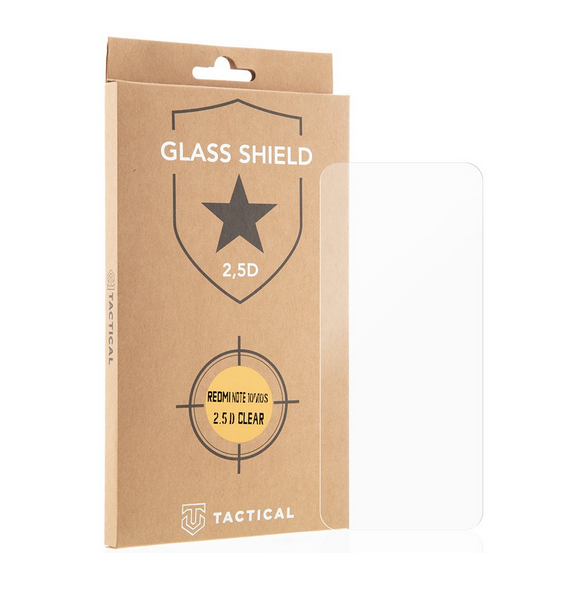 Tactical Glass Shield 2.5D för Xiaomi Redmi Note 10 4G/10s - Klar
