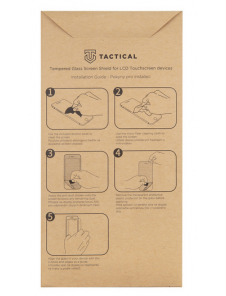 Tactical Glass Shield 2.5D för Xiaomi Redmi Note 9 Pro/9S/9 Pro Max - Klar