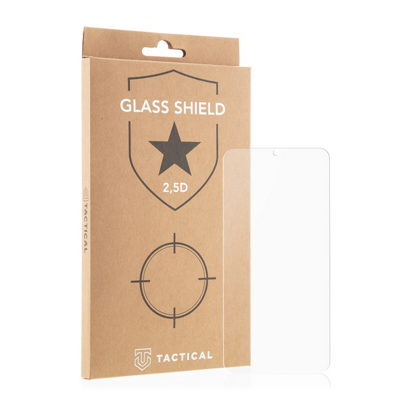 Tactical Glass Shield 2.5D för Samsung Galaxy A40 - Genomskinlig