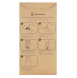 Tactical Glass Shield 2.5D för Samsung Galaxy A51 - Genomskinlig