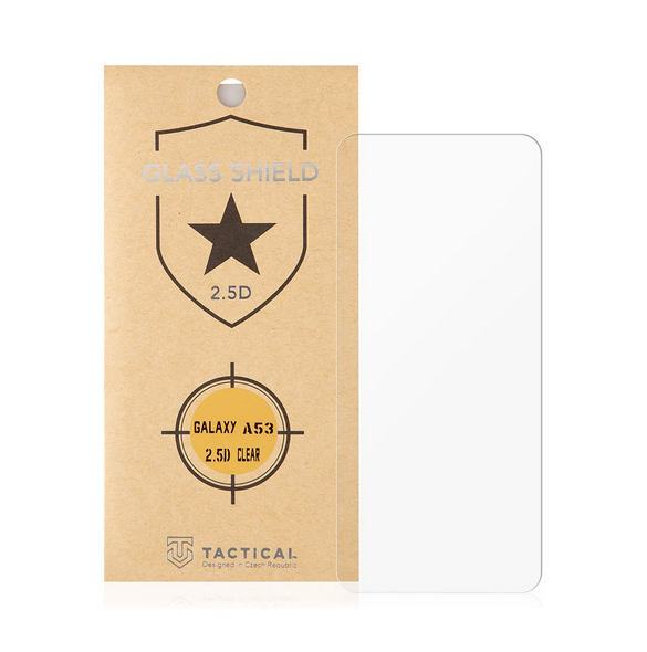 Tactical Glass Shield 2.5D för Samsung Galaxy A53 5G - Genomskinlig