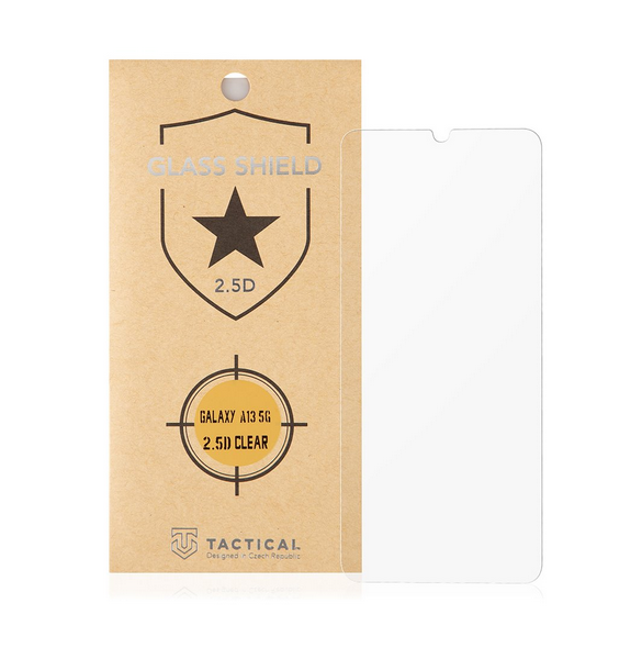 Tactical Glass Shield 2.5D för Samsung Galaxy A13 5G - Genomskinlig