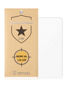 Tactical Glass Shield 2.5D för Xiaomi Redmi 10 - Klar