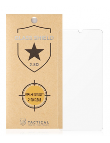 Tactical Glass Shield 2.5D för Realme C21Y/C25Y - Klar