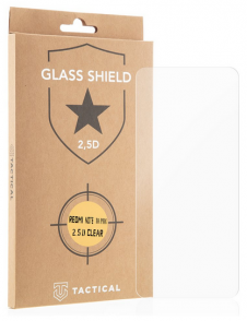 Tactical Glass Shield 2.5D för Xiaomi Redmi Note 10 Pro/10 Pro Max - Klar