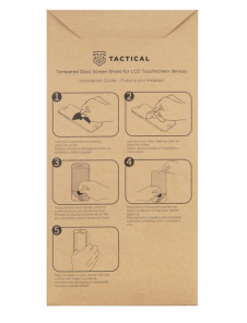 Tactical Glass Shield 2.5D för Xiaomi Redmi Note 8 Pro - Klar