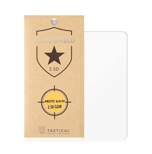 Tactical Glass Shield 2.5D till Motorola Moto G60 - Klar