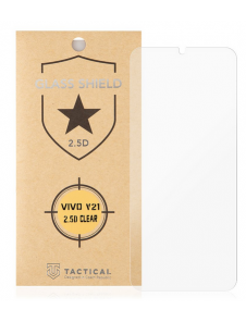 Tactical Glass Shield 2.5D för Vivo V21 5G - Klar