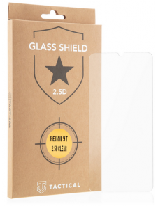 Tactical Glass Shield 2.5D för Xiaomi Redmi 9T - Klar