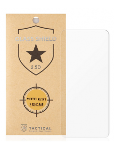Tactical Glass Shield 2.5D för Motorola Moto G31 - Klar