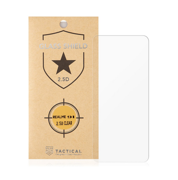 Tactical Glass Shield 2.5D för Realme 9i - Klar
