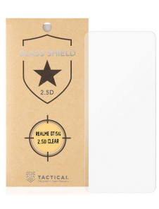 Tactical Glass Shield 2.5D för Realme GT 5G - Klar