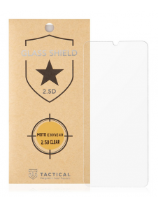 Tactical Glass Shield 2.5D för Motorola Moto E30/E40 - Klar