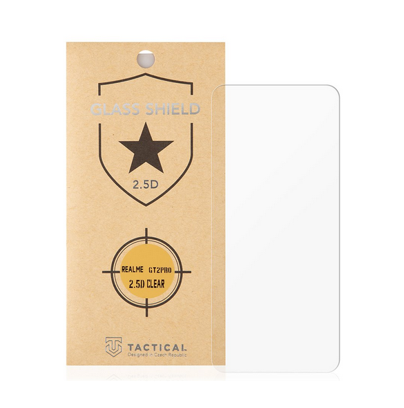 Tactical Glass Shield 2.5D för Realme GT2 Pro - Klar