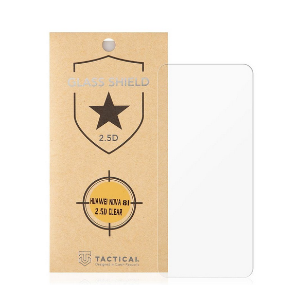 Tactical Glass Shield 2.5D för Huawei Honor 50 Lite/Huawei Nova 8i - klar