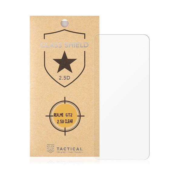 Tactical Glass Shield 2.5D för Realme GT2 - Klar
