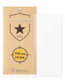 Tactical Glass Shield 2.5D för Motorola Moto Edge 20 Pro - Klar