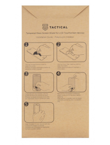 Tactical Glass Shield 2.5D för Motorola Moto G41 - Klar
