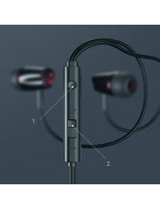 Joyroom JR-EL114 In-ear Wired 3,5 mm hörlurar - Blå
