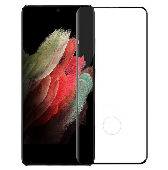 Nillkin Tempered Glass 3D CP+ MAX för Samsung Galaxy S21 Ultra - Svart