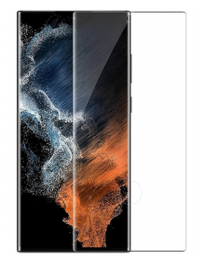 Nillkin Tempered Glass 3D CP+ MAX för Samsung Galaxy S22 Ultra - Svart