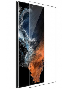 Nillkin Tempered Glass 3D CP+ MAX för Samsung Galaxy S22 Ultra - Svart