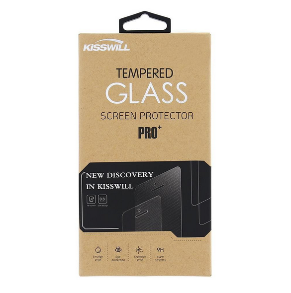 Kisswill härdat glas 2,5D 0,3 mm för Realme C21Y/C25Y