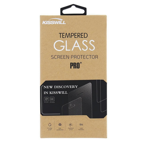 Kisswill härdat glas 2,5D 0,3 mm för Realme 8 Pro
