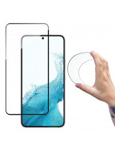 Wozinsky Full Cover Flexi Nano Glass Film Härdat glas med ram för Samsung Galaxy S22 Plus - Genomskinlig