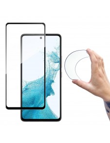 Wozinsky Full Cover Flexi Nano Glass Film Härdat glas med ram till Samsung Galaxy A53 5G - Genomskinlig