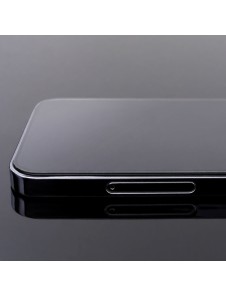Wozinsky super hållbart hellim härdat glas helskärm med ram Fodral Friendly Samsung Galaxy S22 - Svart