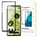 Wozinsky super hållbart hellim härdat glas helskärm med ram Fodral Friendly Google Pixel 6 - Svart