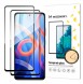 Wozinsky Set 2x Super Durable Hellim härdat glas helskärm med ramfodral Friendly Xiaomi Redmi Note 11 (KINA) - Svart