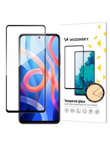 Wozinsky supertuff hellim härdat glas helskärm med ramfodral vänlig Xiaomi Redmi Note 11(KINA) - Svart