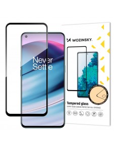 Wozinsky supertuff hellim härdat glas helskärm med ramfodral vänlig OnePlus Nord CE 5G - Svart