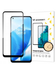 Wozinsky supertuff hellim härdat glas helskärm med ramfodral vänlig OnePlus Nord N200 5G - Svart