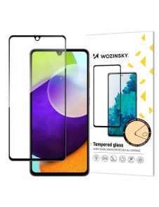 Wozinsky supertuff hellim härdat glas helskärm med ramfodral vänlig Samsung Galaxy A33 5G - Svart