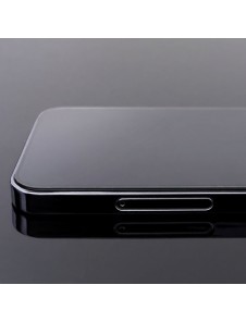 Wozinsky 2x härdat glas Hellim Super Tuff Skärmskydd Heltäckt med Ram Fodral Friendly för Xiaomi Redmi Note 10 Pro - Svart