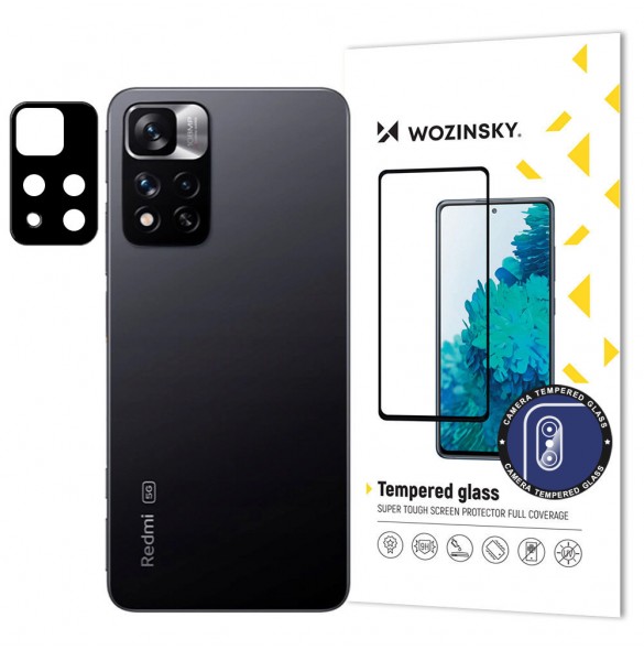 Wozinsky Full Camera Glass 9H Full Camera Tempered Glass för Xiaomi Redmi Note 11 Pro Plus / 11 Pro Camera (KINA)