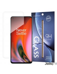 JollyFX Tempered Glass 9H skärmskydd för OnePlus Nord 2 5G (förpackning - kuvert)