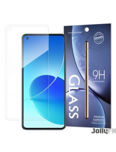 JollyFX Tempered Glass 9H skärmskydd för Oppo Reno6 4G (förpackning - kuvert)