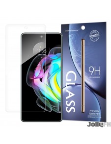 JollyFX Tempered Glass 9H skärmskydd för Motorola Moto Edge 20 (förpackning – kuvert)