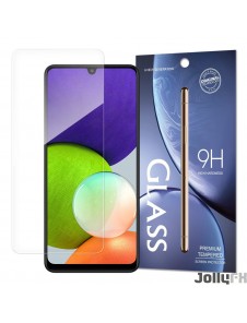 JollyFX Tempered Glass 9H skärmskydd för Samsung Galaxy A22 4G (förpackning – kuvert)