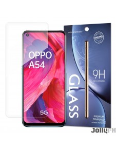 JollyFX Tempered Glass 9H skärmskydd för Oppo A54 5G (förpackning – kuvert)