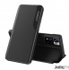 JollyFX Eco Leather View Case ett elegant fodral med flik och stativfunktion för Xiaomi Poco X4 NFC 5G - Svart
