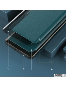 Grönt och väldigt stilrent skal till iPhone 13 Mini.