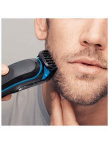 Braun MGK3042 7 in 1 skägg / hår trimmer Svart / Blå