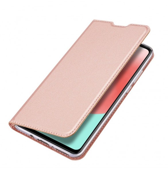 DUX DUCIS Skin Pro Bookcase-typfodral för Samsung Galaxy A41 - Rosa