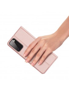 DUX DUCIS Skin Pro Bookcase-typfodral för Samsung Galaxy A41 - Rosa